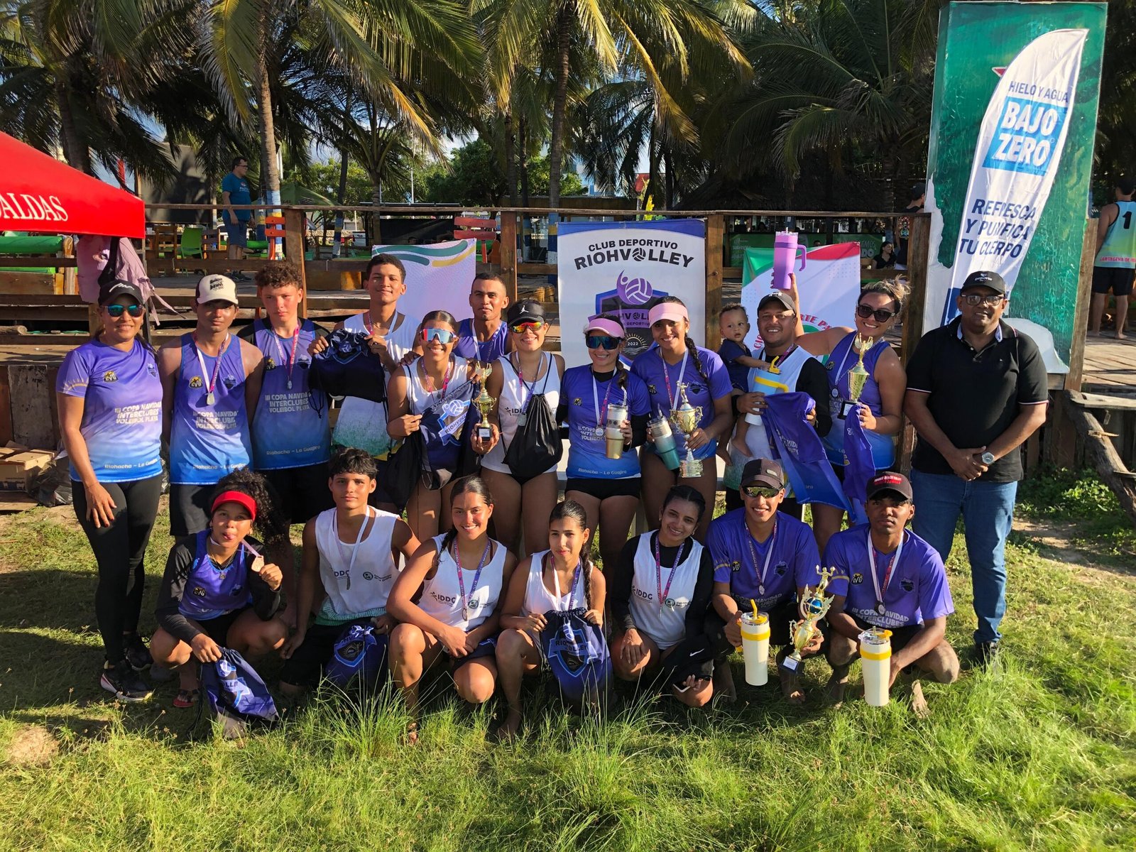 En Riohacha se disputó la Tercera Copa Interclubes de Navidad de Voleibol Playa