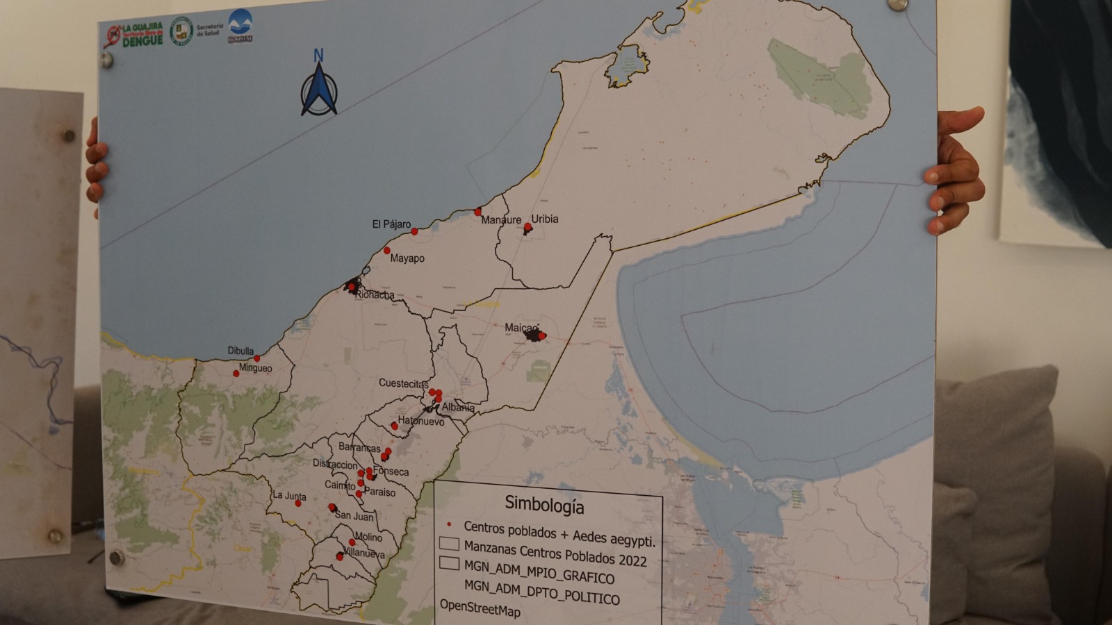 Gobernador Jairo Aguilar entregó resultados positivos del proyecto ‘La Guajira, Territorio Libre de Dengue’