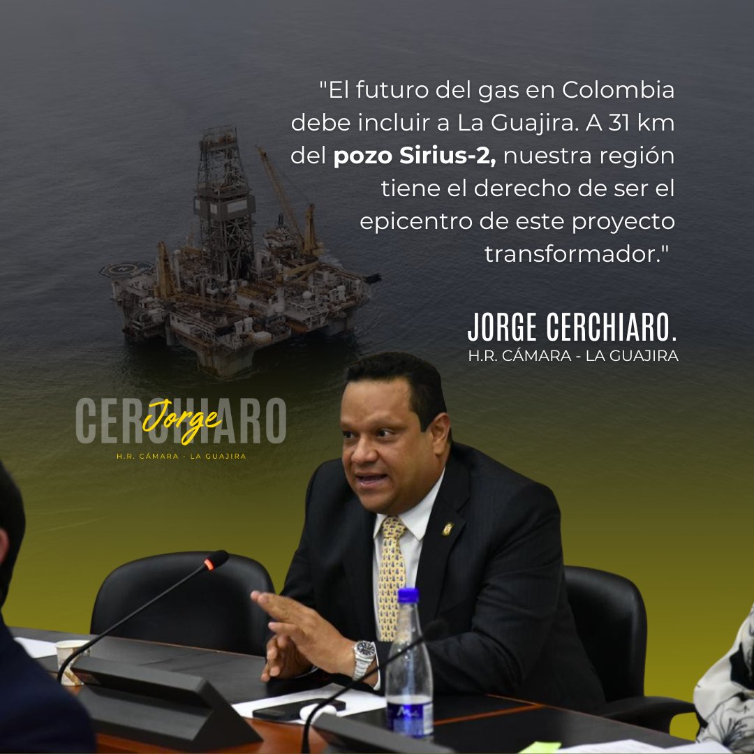 “Es lógico y justo que nuestra región sea el epicentro de estas operaciones”: Representante a la Cámara, Jorge Cerchar