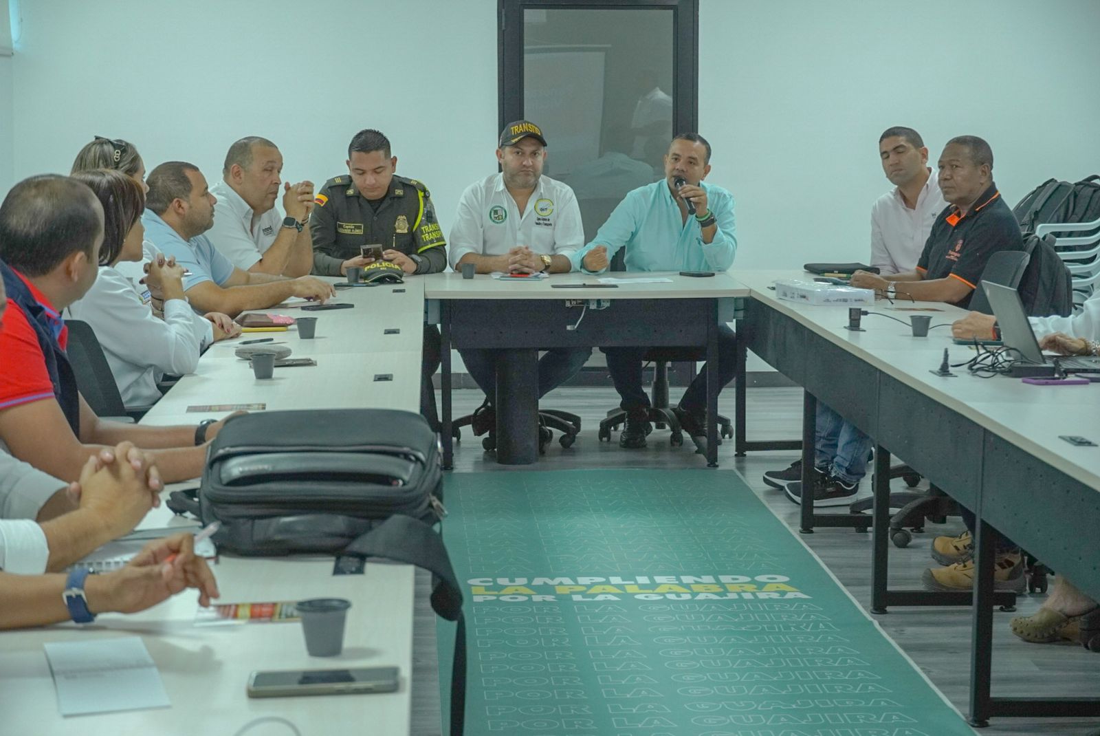 Instituto de Tránsito, Transporte y Movilidad de Riohacha participó en el Consejo Territorial de Seguridad Vial