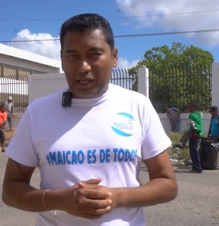 Alcalde de Maicao lideró jornada de embellecimiento en los alrededores de la nueva sede de la administración municipal