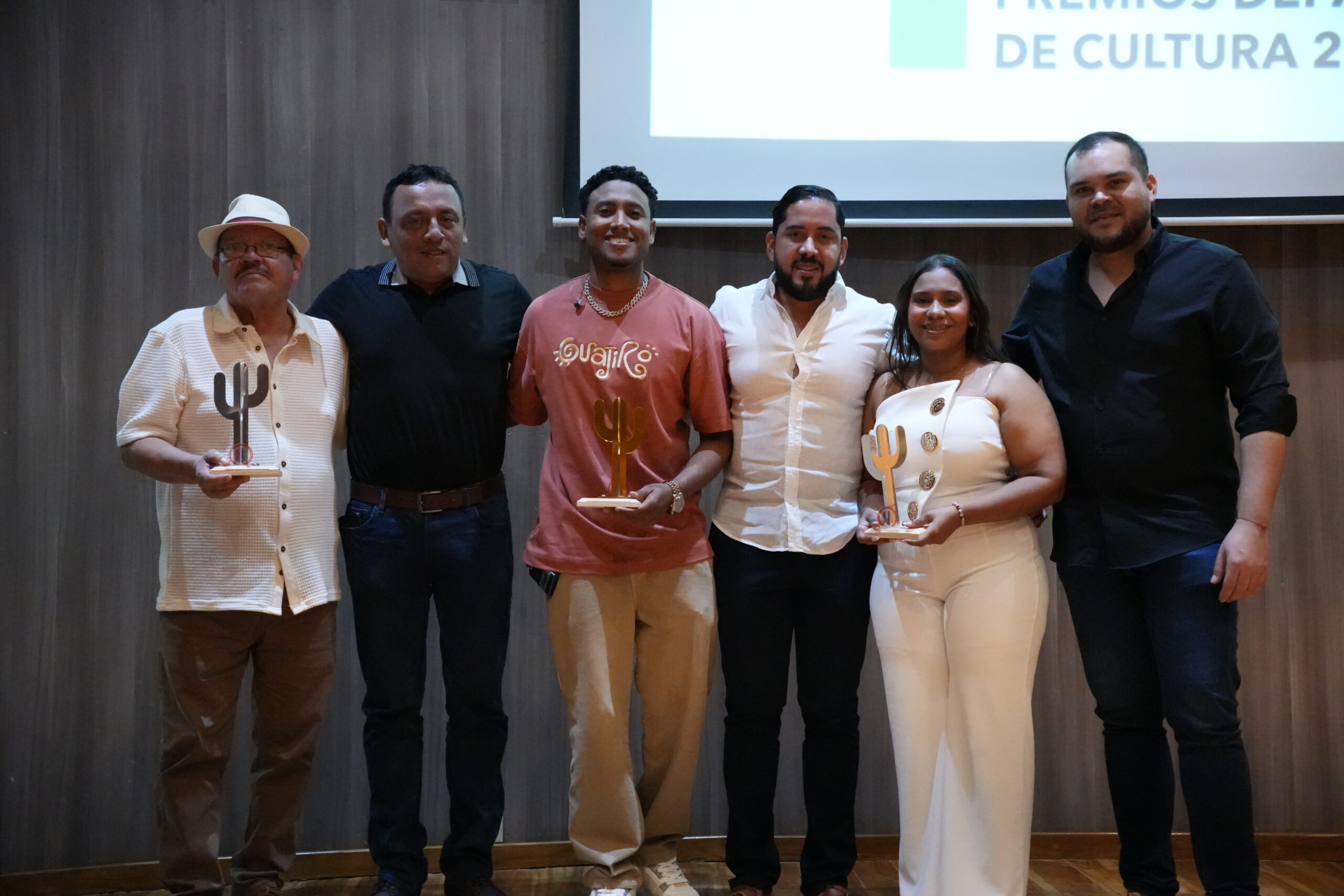 Los guajiros celebraron el talento departamental en la gala de los Premios Departamentales de Cultura 2024