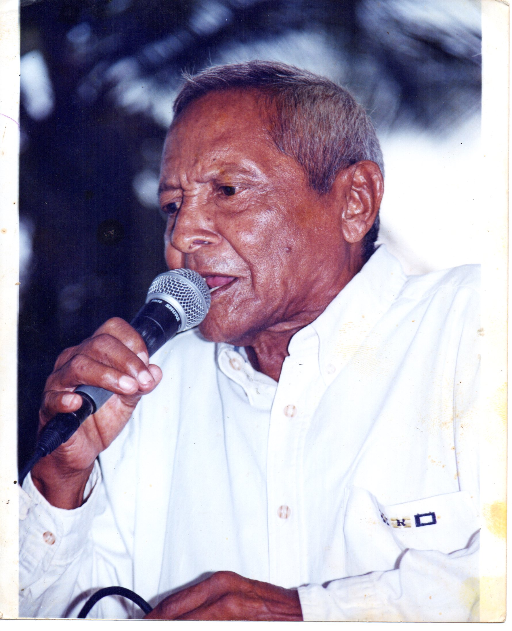 Maximo Rafael Movil Mendoza, primer ganador con la cancion penas de mi tierra año 1977.