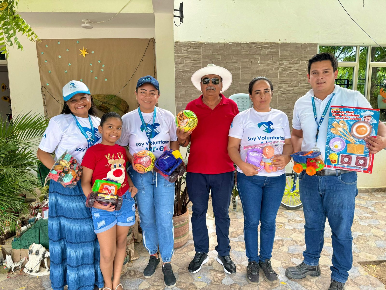 Air-e Intervenida celebró la navidad con los niños de Uribia y Manaure