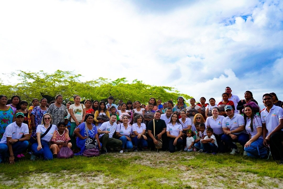 ‘Uniguajira Solidaria’ llegó a la comunidad indígena Cangrejito para realizar actividad social y humanitaria