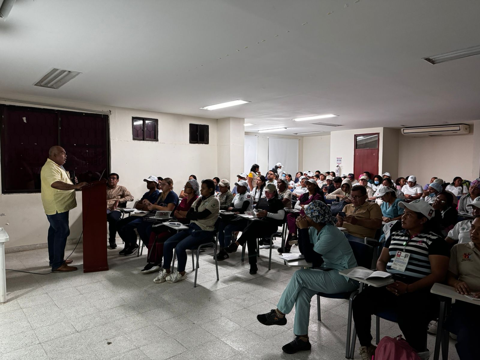 Gobernacion de La Guajira realizó capacitación en manejo clínico del paciente con Dengue