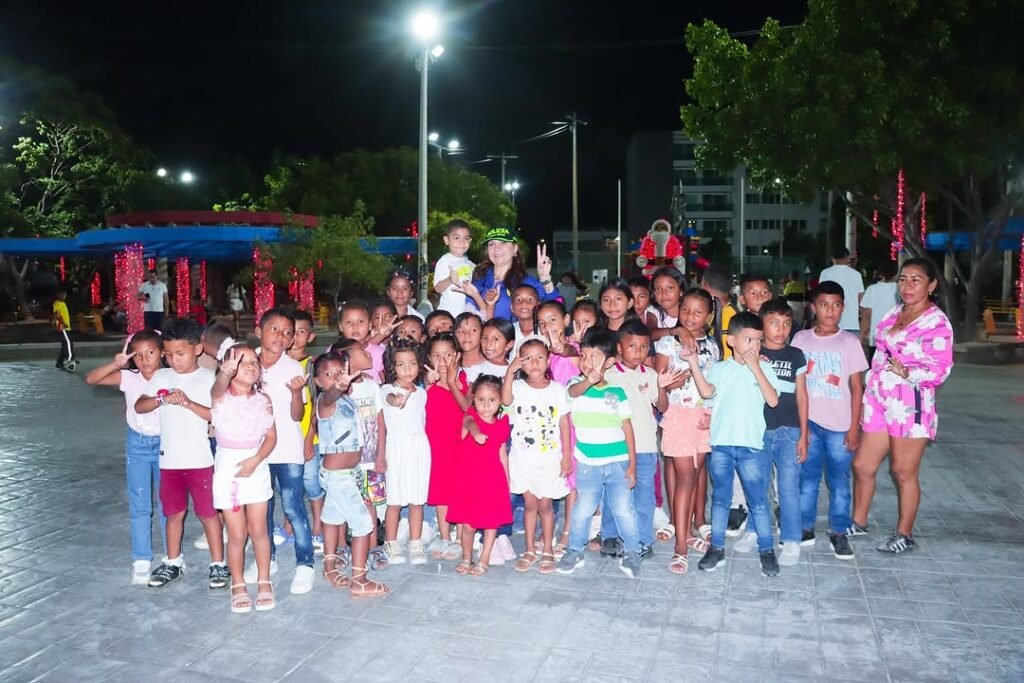 Gestora Social de Riohacha adelantó jornada recreativa con los niños y niñas del barrio Villa Fátima