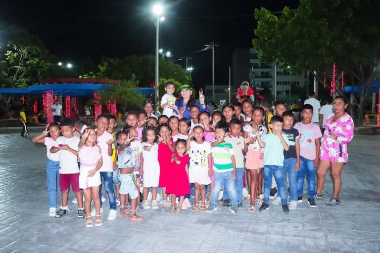 Gestora Social de Riohacha adelantó jornada recreativa con los niños y niñas del barrio Villa Fátima
