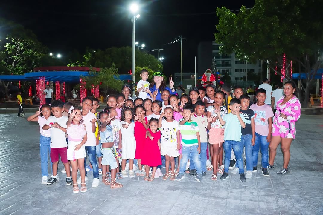 Gestora Social de Riohacha adelantó jornada recreativa con los niños y niñas del barrio Villa Fátima
