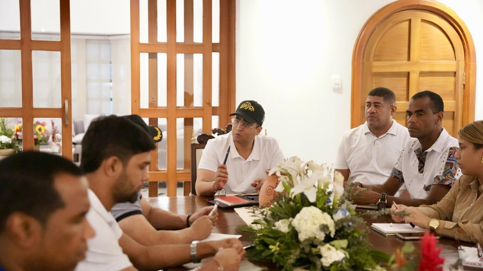 Gobernador Jairo Aguilar lideró Primera sesión extraordinaria de la Mesa Técnica de Protección Laboral del Departamento de La Guajira