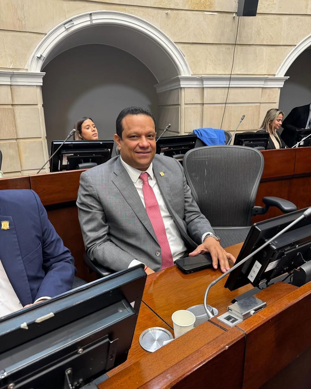 El Representante a la Cámara por La Guajira, Jorge Cerchar.