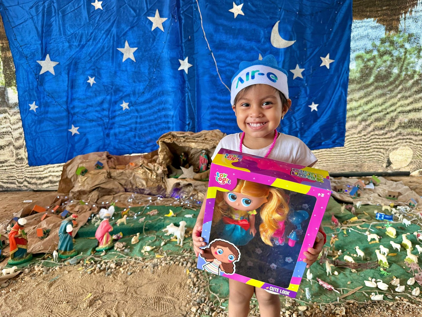 Air-e Intervenida celebró la navidad con los niños de Uribia y Manaure