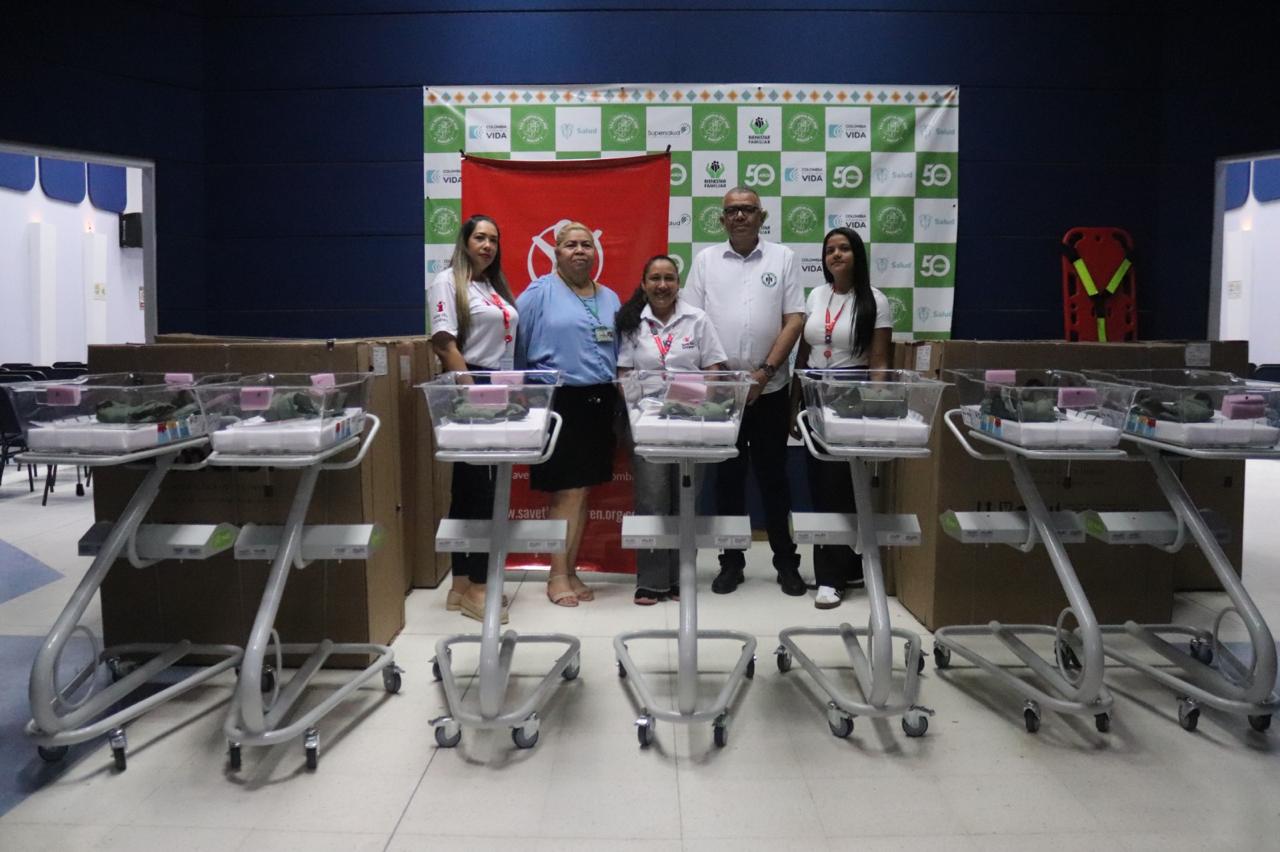 Hospital San José de Maicao y Hospital de Nazareth reciben donaciones de Save the Children para fortalecer la atención a madres y recién nacidos