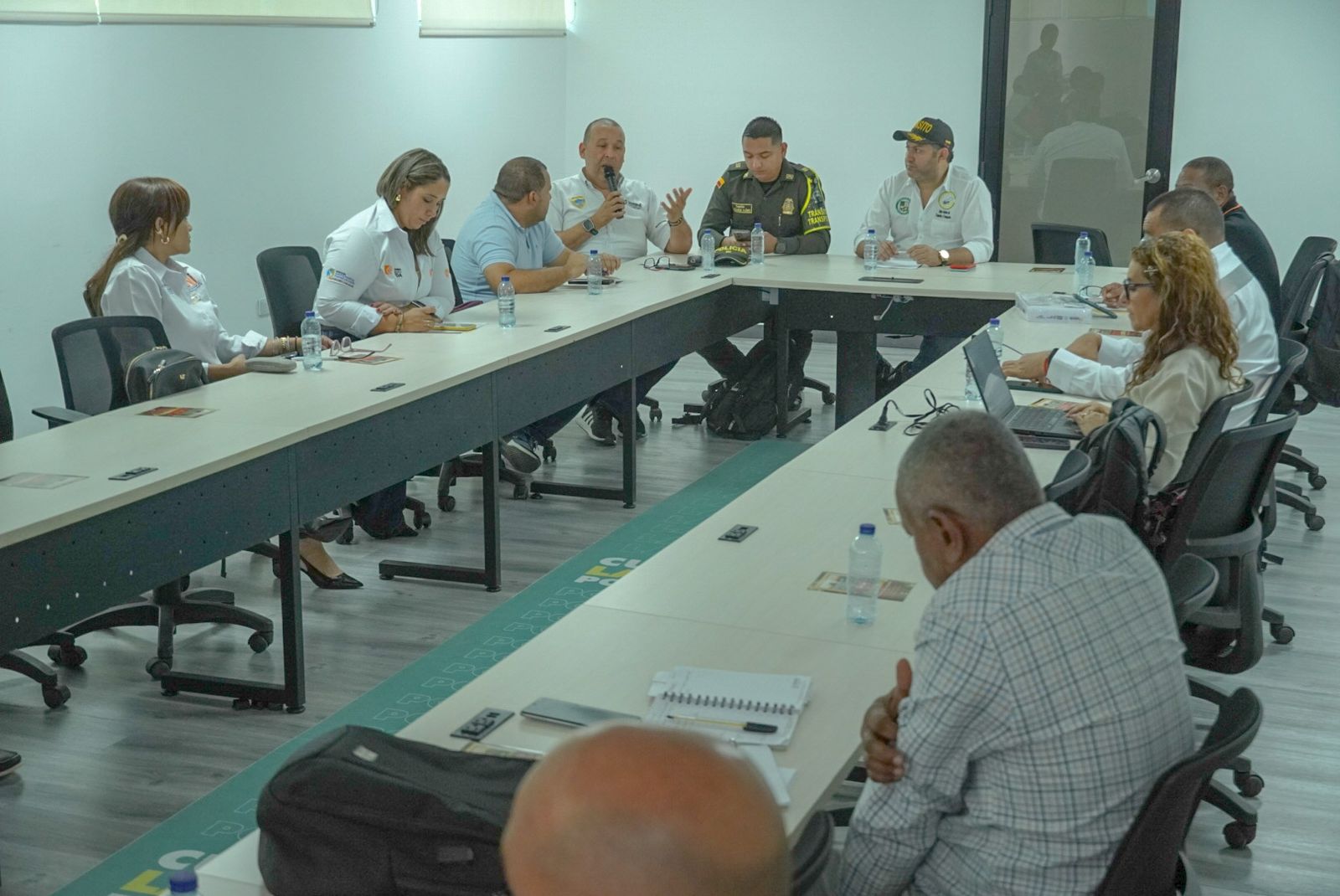 Instituto de Tránsito, Transporte y Movilidad de Riohacha participó en el Consejo Territorial de Seguridad Vial