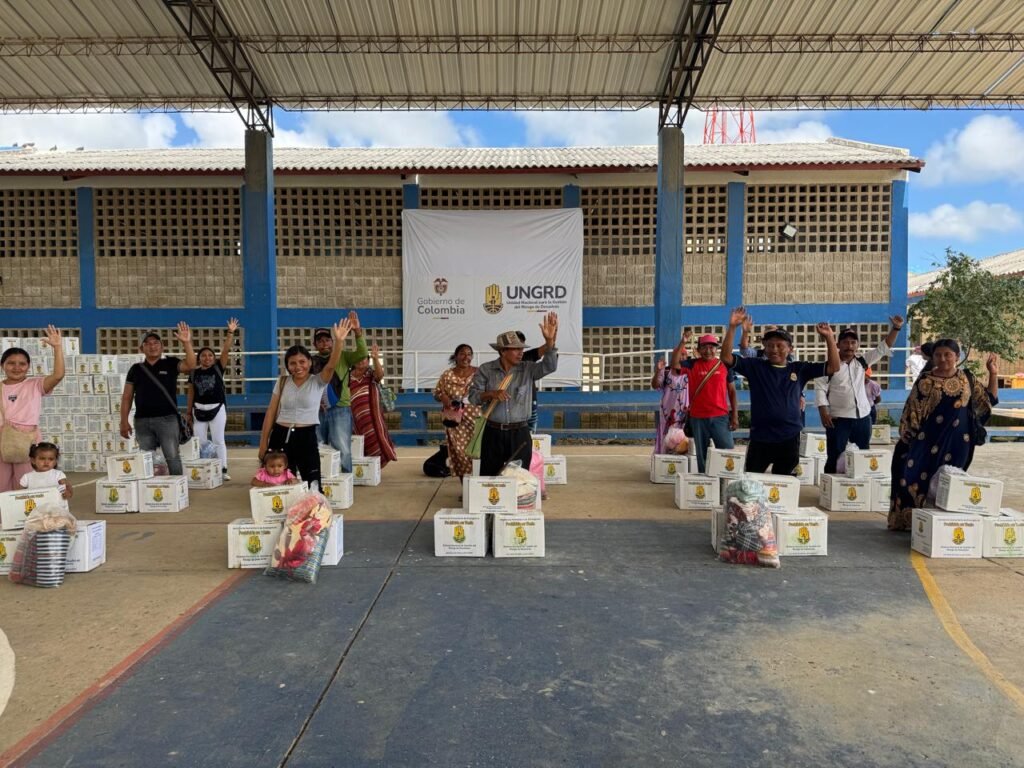 56 mil familias de La Guajira recibirán asistencia humanitaria de la UNGRD