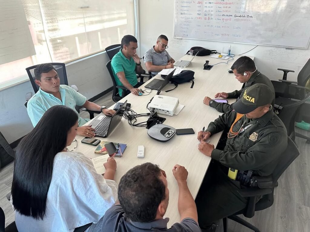 Directora Operativa de la Unidad de Gestión del Riesgo de La Guajira lideró mesa de trabajo con autoridades