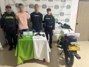 Policía incauta arma traumática y droga en operativo contra el microtráfico en Fonseca