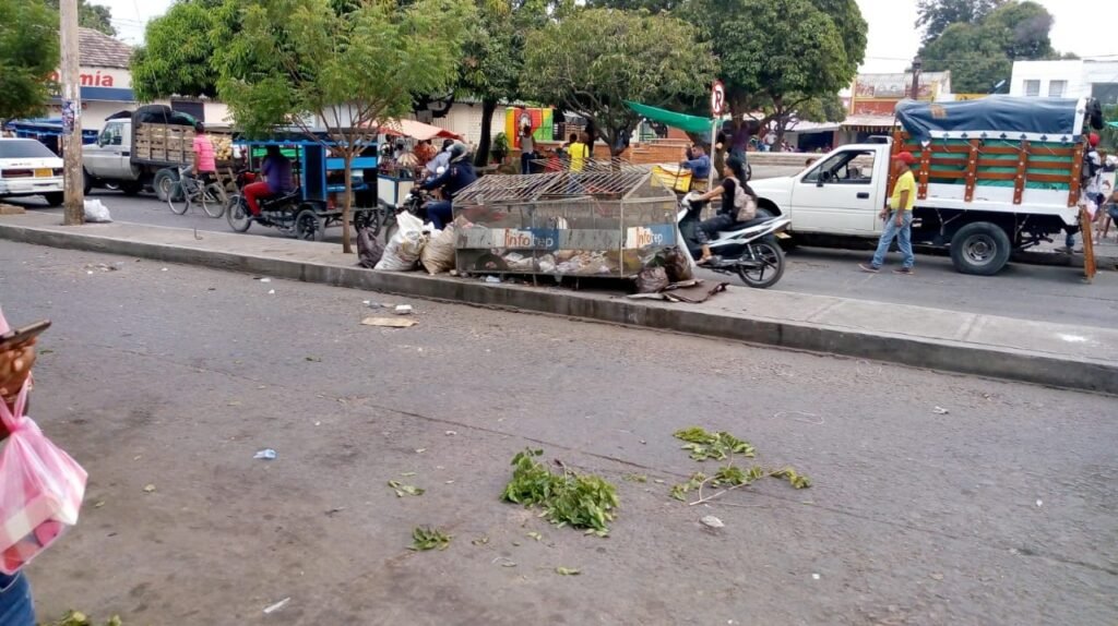 Avenida sexta zona del mercado