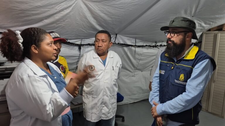 Hospital de campaña instalado por la UNGRD en la Alta Guajira ya está ofreciendo consulta externa
