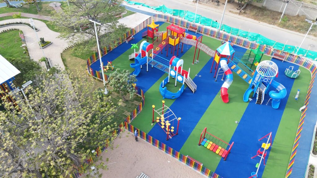 Alcalde Genaro Redondo anuncia la inauguración del parque más moderno para Riohacha