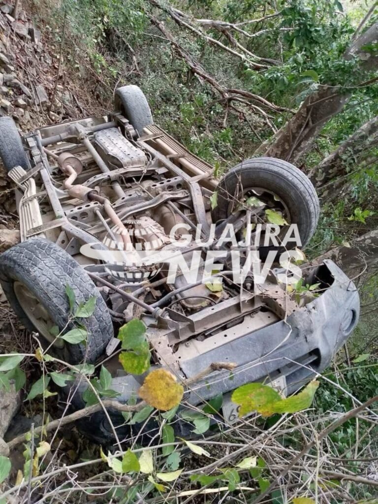 De milagro: conductor se salvó tras fuerte accidente en la vía a Caracolí, San Juan del Cesar