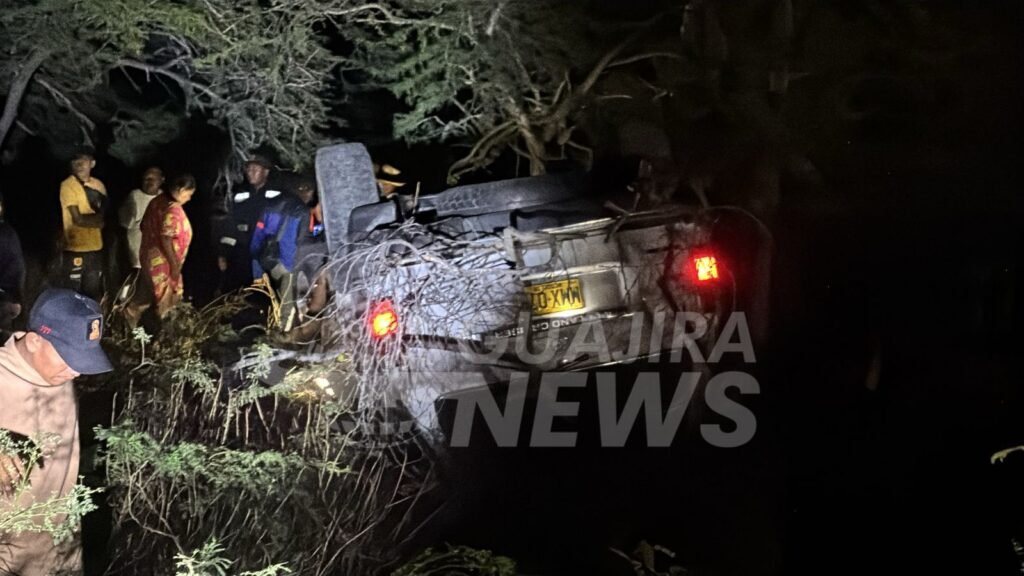 Tres personas murieron y cinco resultaron heridas en accidentes de tránsito en la Alta Guajira