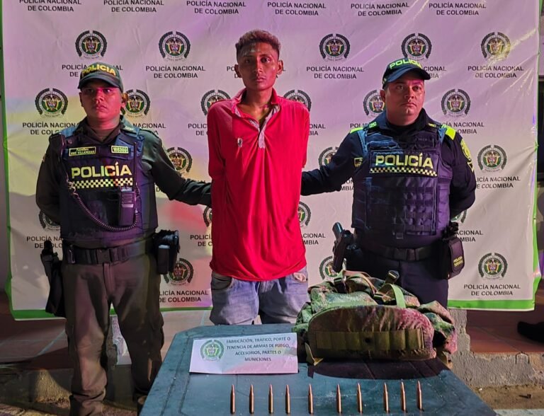 William José Medina Chirino, capturado.
