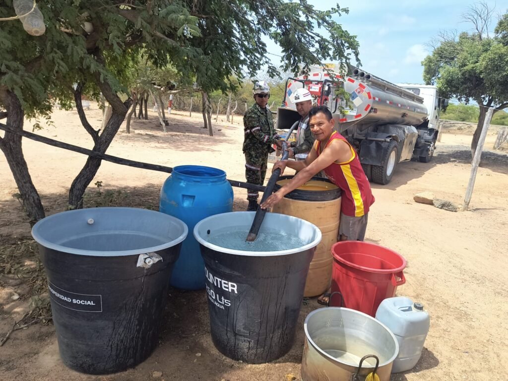 Ejército Nacional realizó jornada de atención humanitaria en la comunidad wayuu Machetsumana, en Maicao