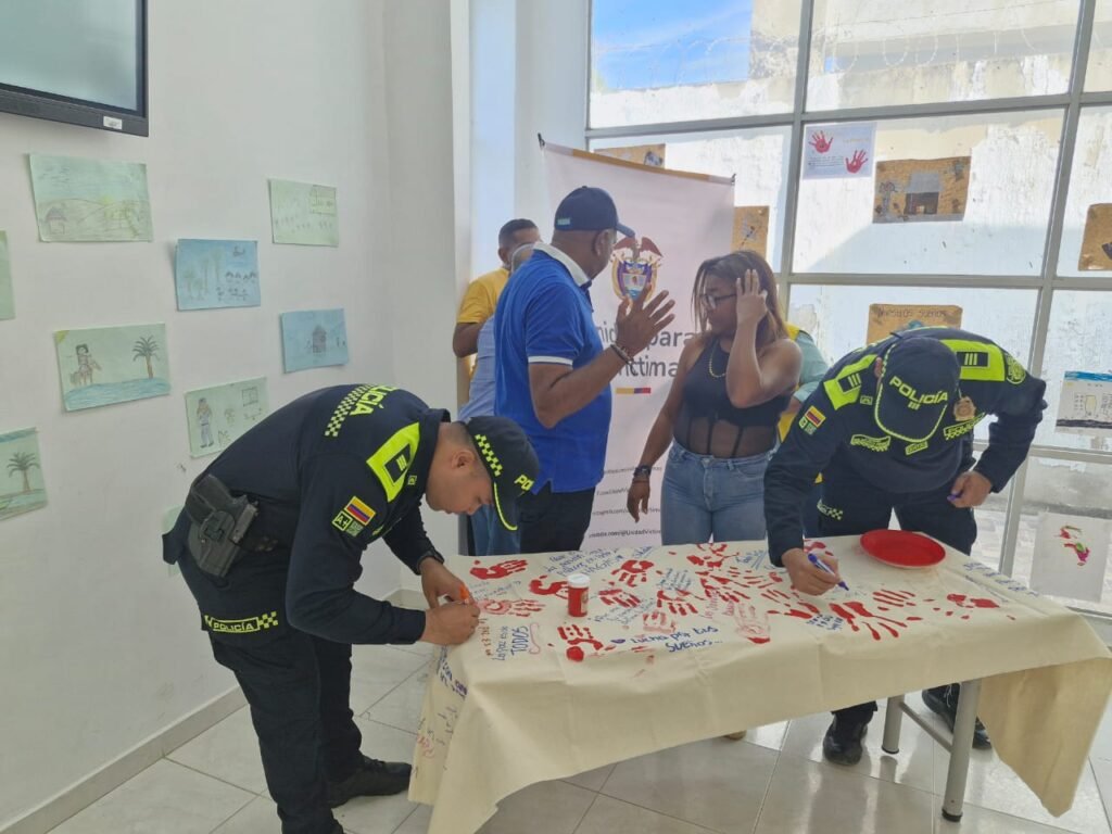 Policía Nacional de La Guajira conmemoró el ‘Día Internacional contra el reclutamiento infantil’