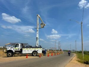 6.936 familias se benefician con la construcción del nuevo circuito Uribia 3