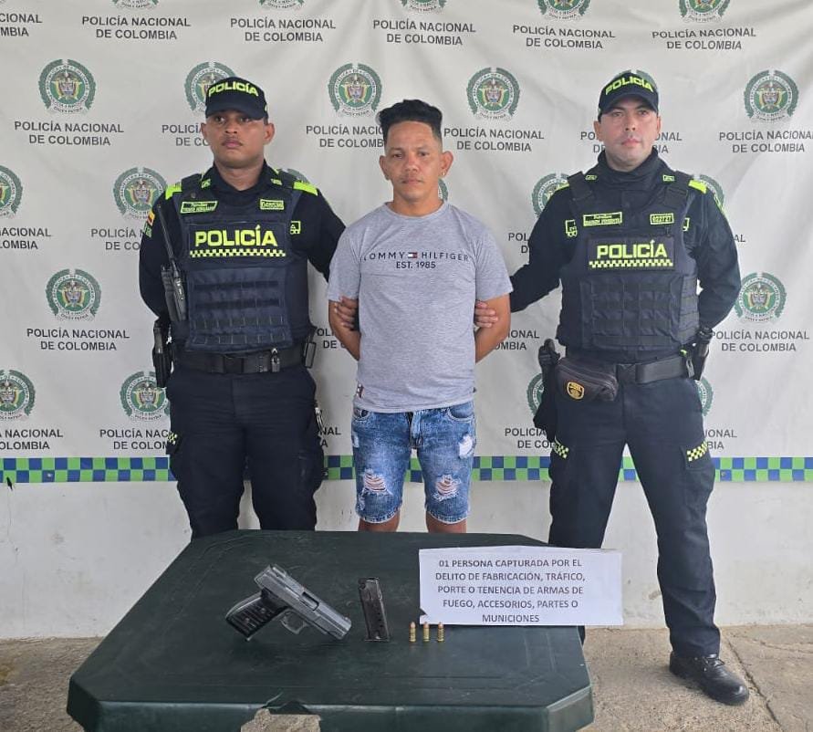 Capturan en Maicao a hombre armado tras alerta de la comunidad