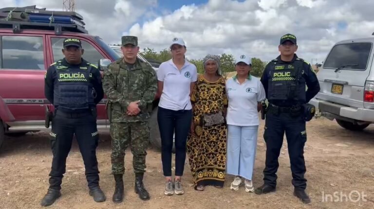 Ejército Nacional logró la recuperación de un vehículo de una misión médica que fue hurtado por 8 delincuentes en área rural de Maicao