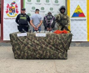 Ejército reporta captura de dos personas con material explosivo en Maicao; serían del ELN