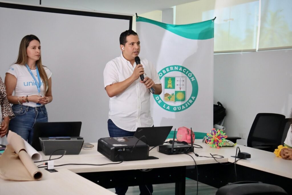 Población infantil fue protagonista en Mesa Departamental de Niños, Niñas y Adolescentes en La Guajira