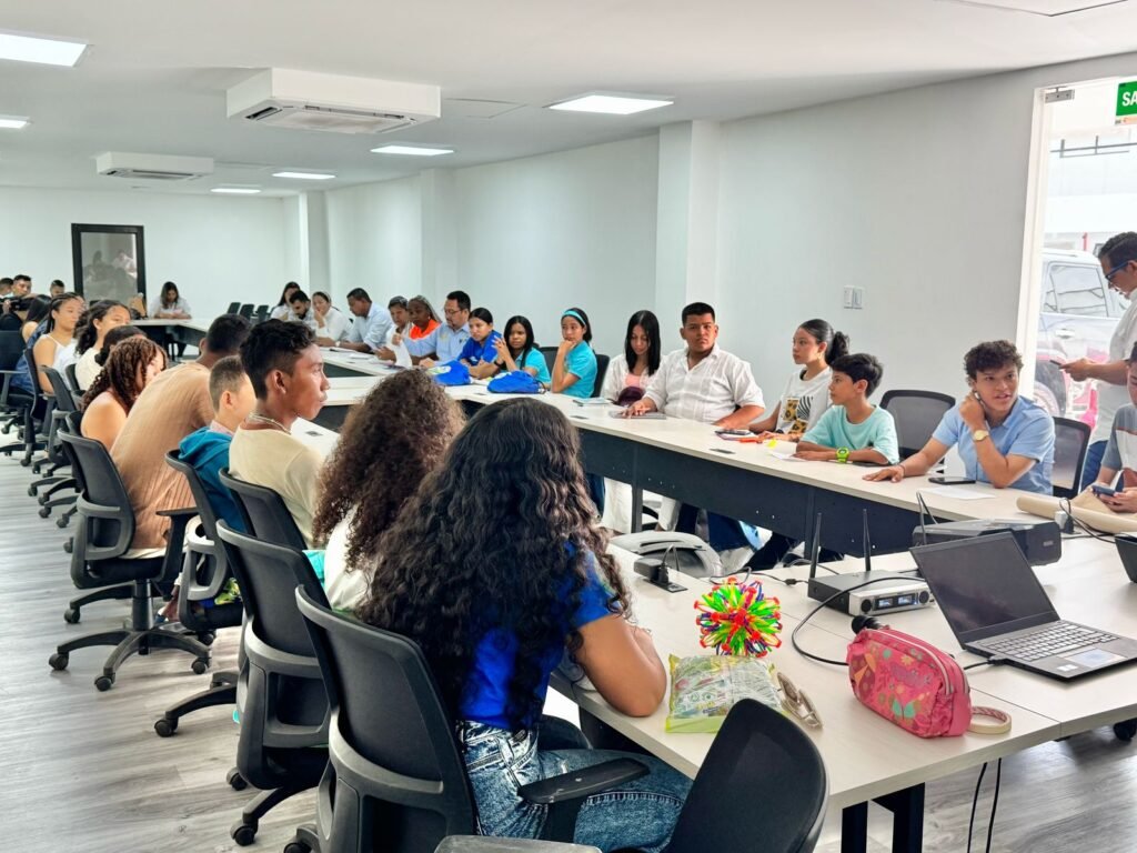 Niñas, niños y adolescentes de La Guajira son escuchados en 1ra sesión de la Mesa de Participación Departamental Riohacha