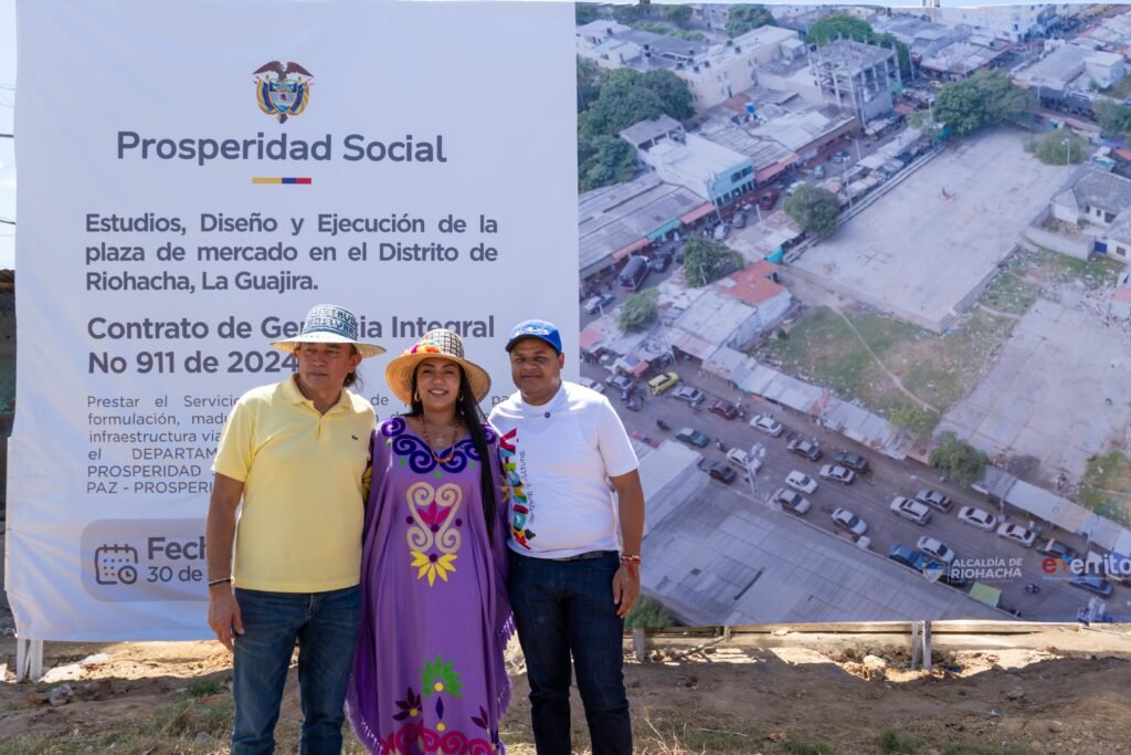 Senadora Martha Peralta Epieyú, pieza clave en el proyecto de la nueva plaza comercial, turística y cultural de Riohacha