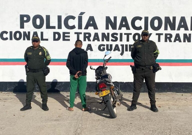 Elmer Ipuana Epiayú, capturado.