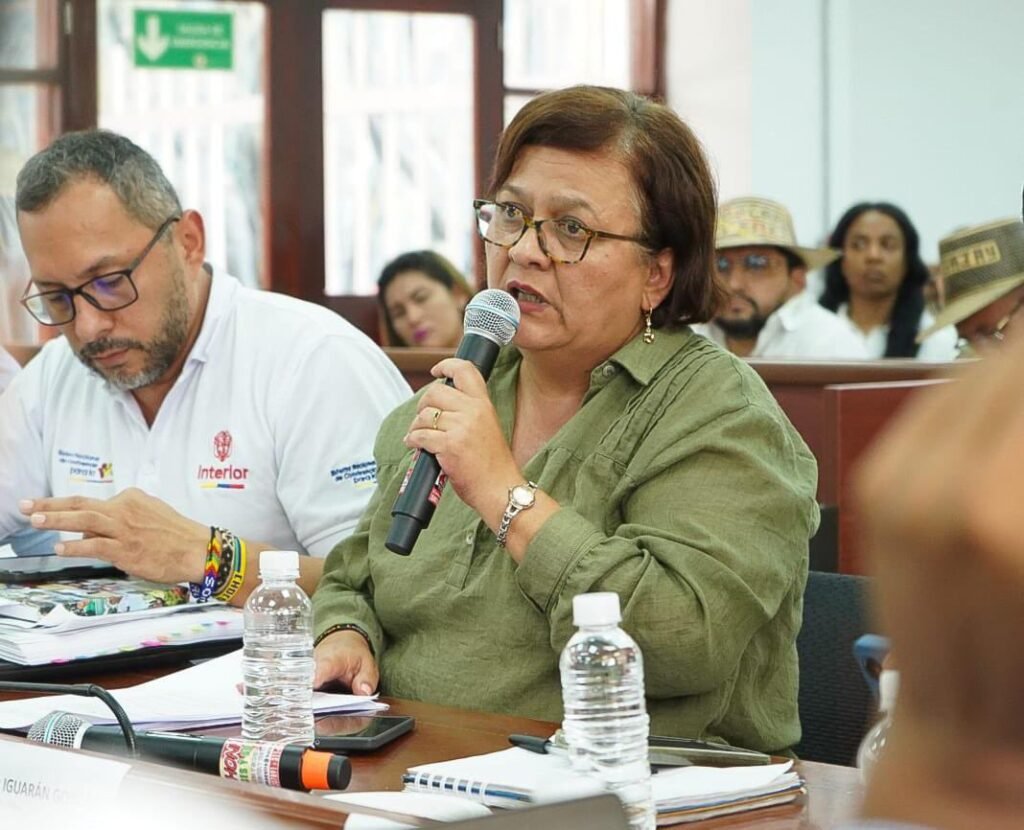 Luz María Múnera, Consejera Presidencial para las Regiones.