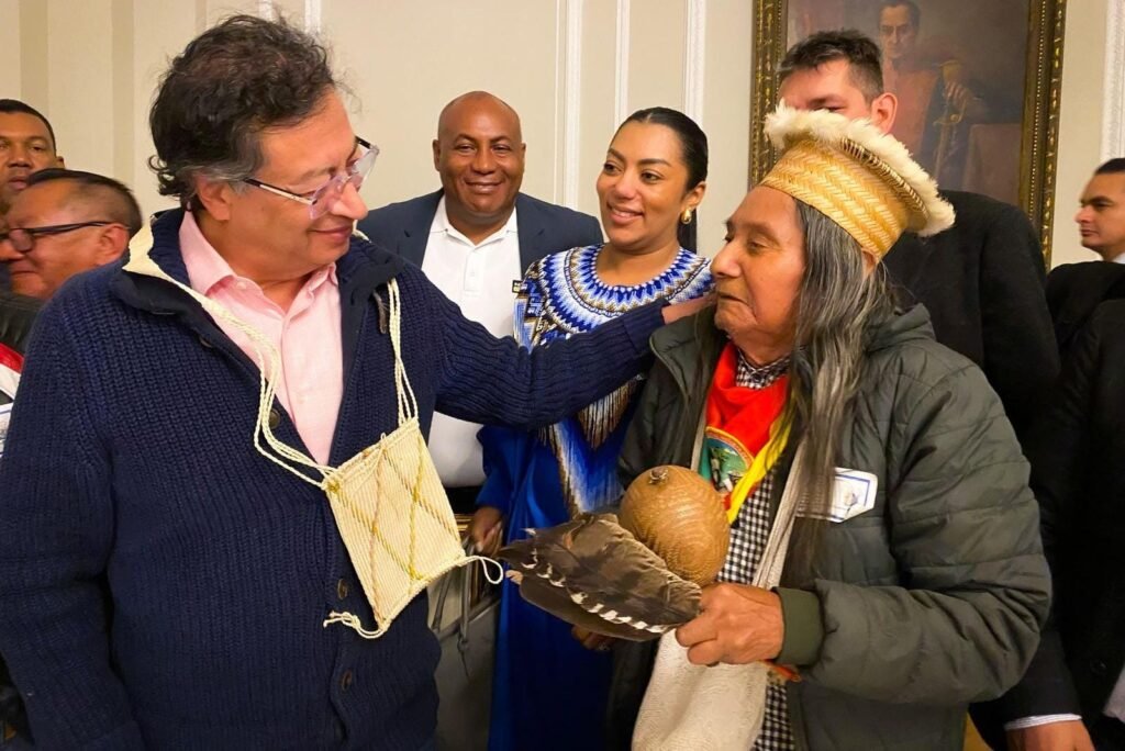 Presidente Gustavo Petro y senadora Martha Peralta lideraron encuentro con organizaciones indígenas y campesinas