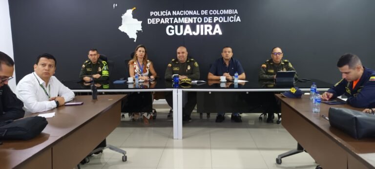 Secretario de Gobierno del departamento, Misael Velásquez, lideró PMU para garantizar el orden durante las manifestaciones en La Guajira