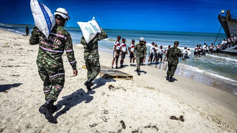 Ejército Nacional y representante Jorge Cerchar manifestaron su compromiso para que ayudas humanitarias lleguen a habitantes de la Alta Guajira