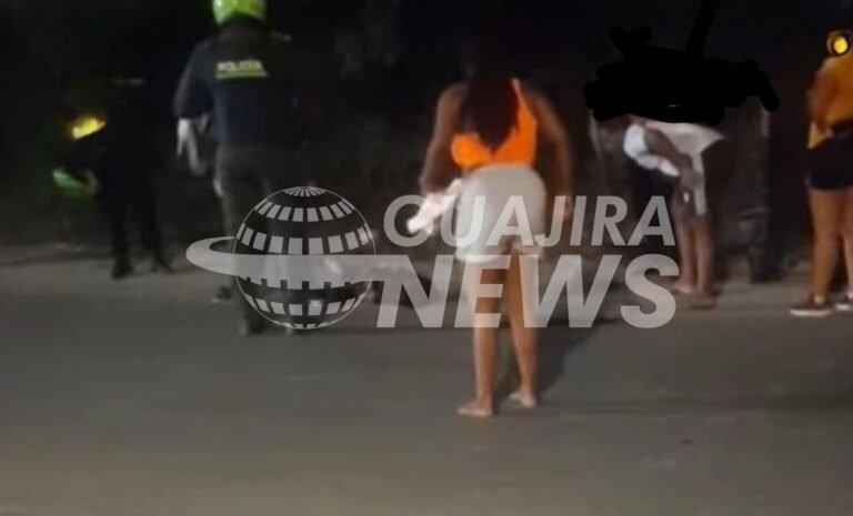 Adolescente falleció tras caer de un tractocamión y golpear a un motociclista en vía entre Hatonuevo y Barrancas