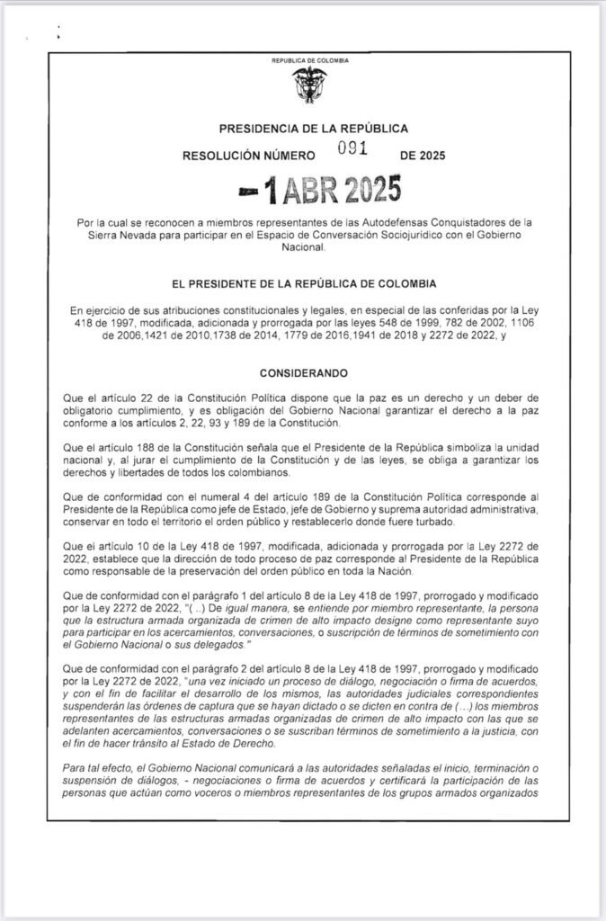 Alias Naín, exsicario por quien ofrecían hasta 100 millones de pesos, es incluido como representante en diálogo con el Gobierno; Petro pidió suspender su orden de captura