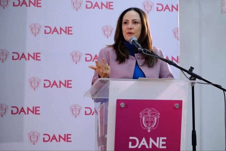 Directora nacional del DANE, Piedad Urdinola Contreras.