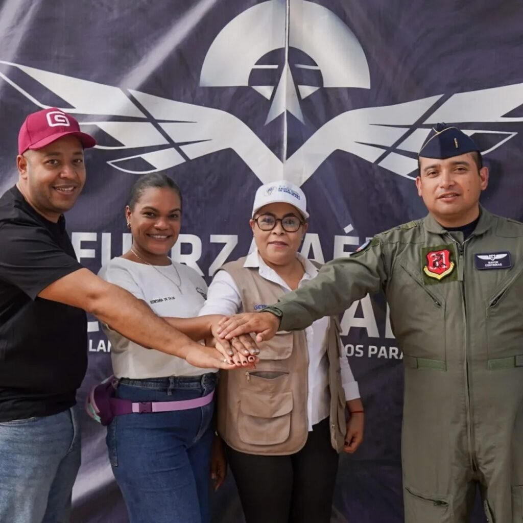 Fuerza Aeroespacial y Gobernación adelantaron jornada de salud en Mingueo, Dibulla