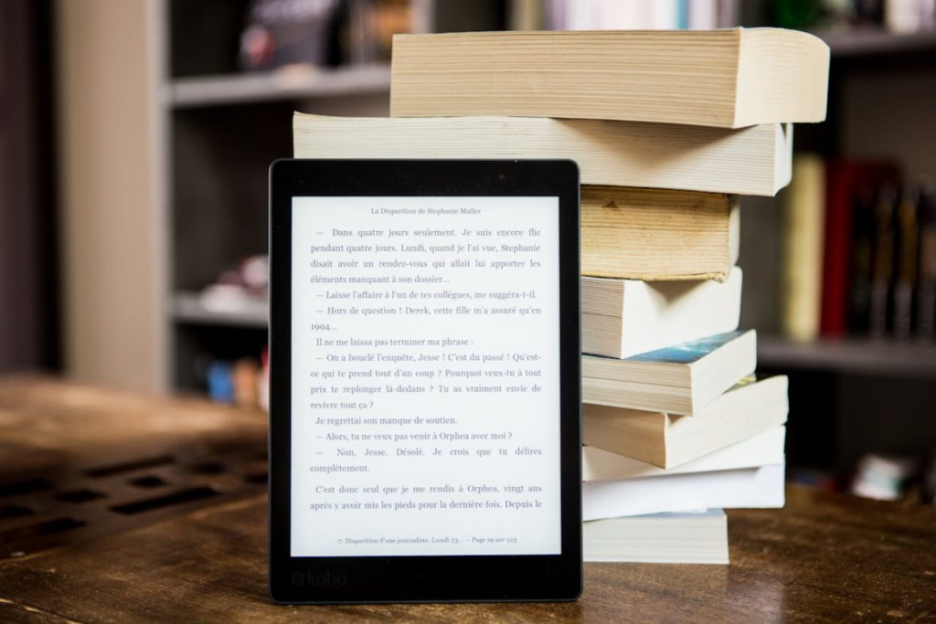 Libros modernos tabletas