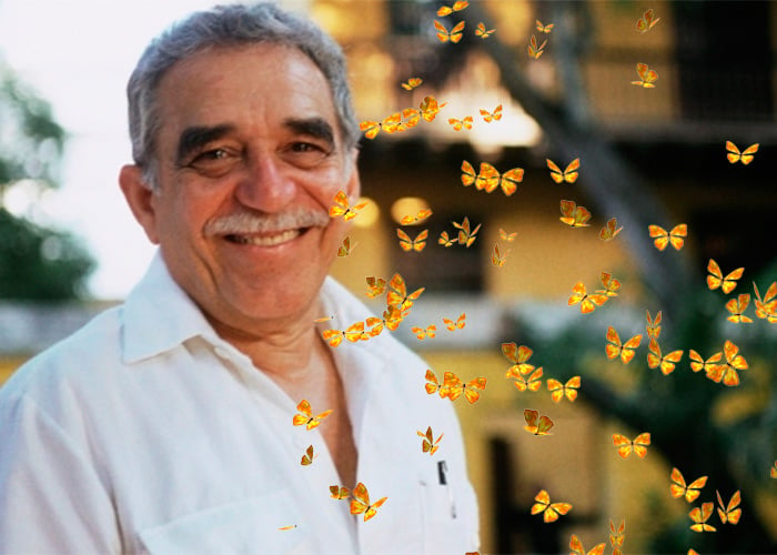Gabo escritor colombiano y Raul Gomez Jattin poeta caribeño