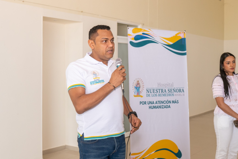 Cristian Brito Quintero, gerente del hospital Nuestra Señora de los Remedios de Riohacha.