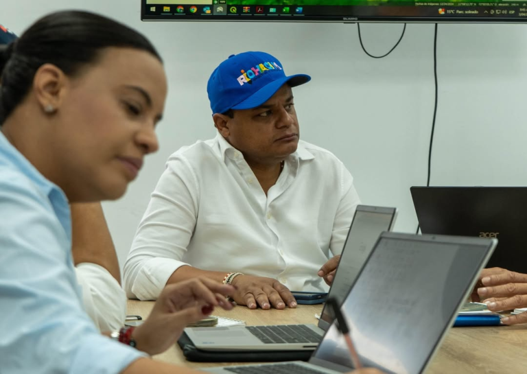 Genaro Redondo Choles, alcalde del Distrito de Riohacha.