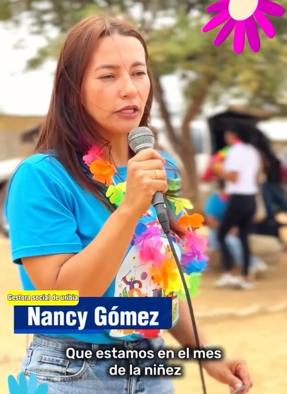 Nancy Gómez, Gestora Social del municipio de Uribia.